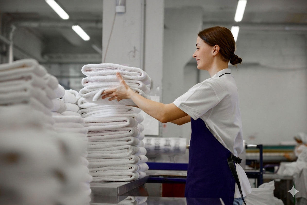 Laundry Worker Purple